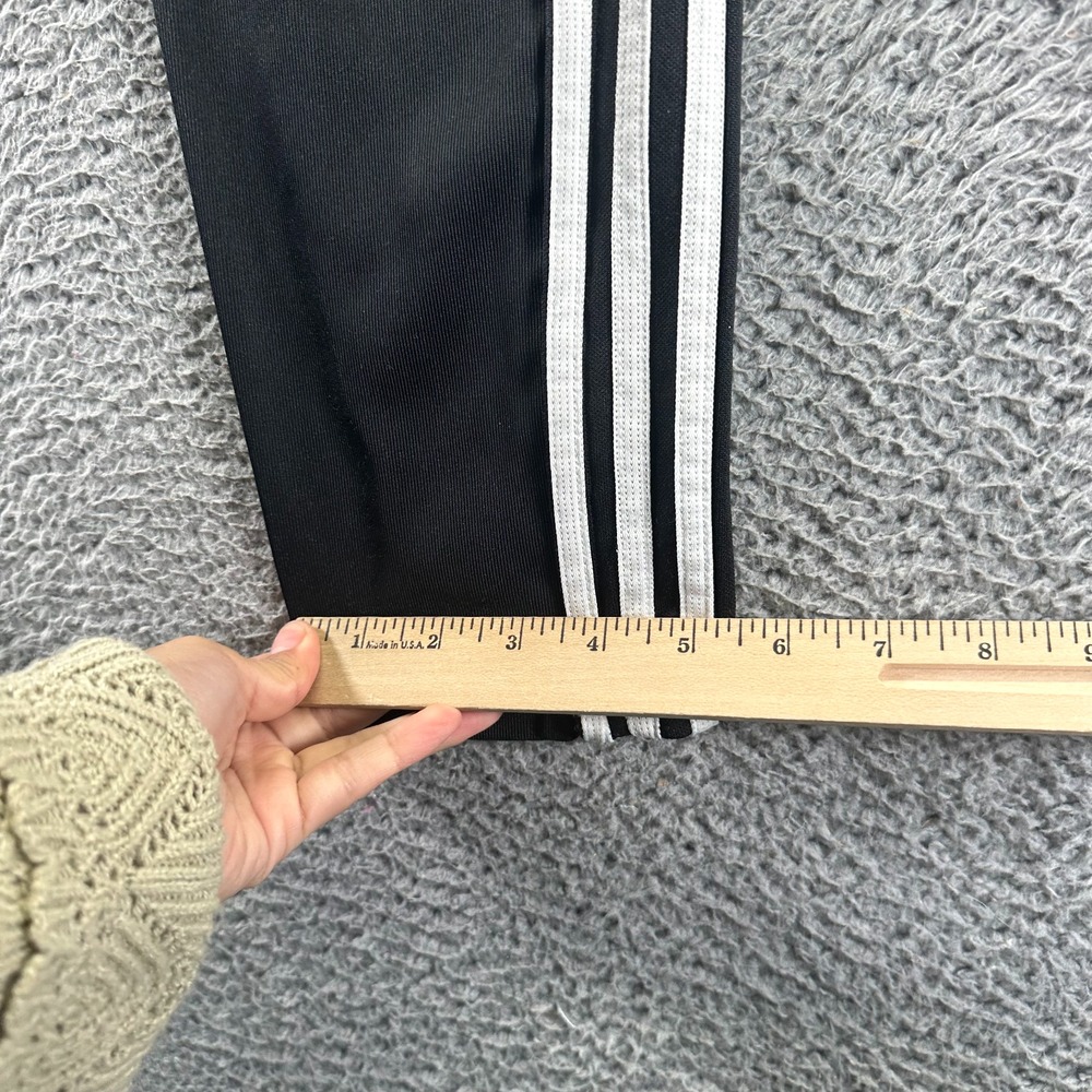 Adidas Climacool Pant Boys XL Black Polyester Track Activewear Running Jogging - Picture 10 of 11